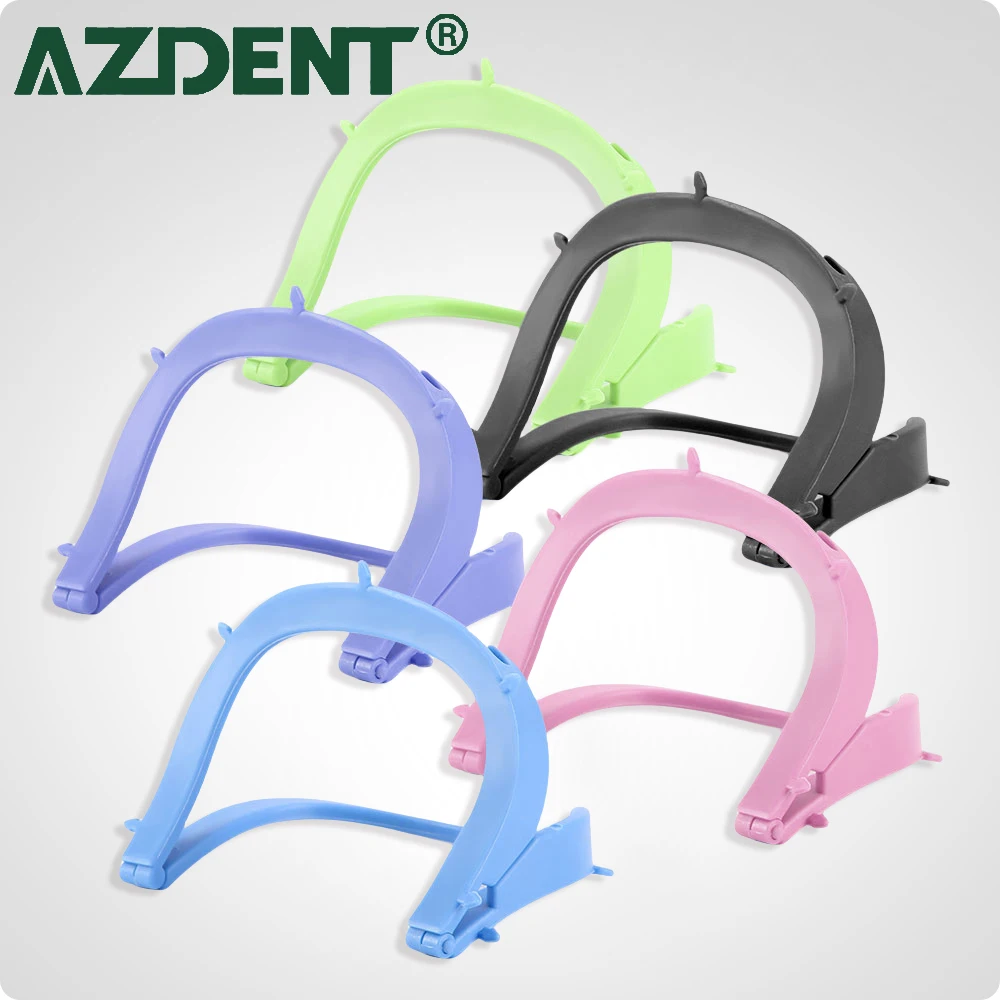 

1Pcs AZDENT Dental Dam Bracket Foldable Professional Plastic Rubber Dam Frame for Dental Operation Dentistry Tools