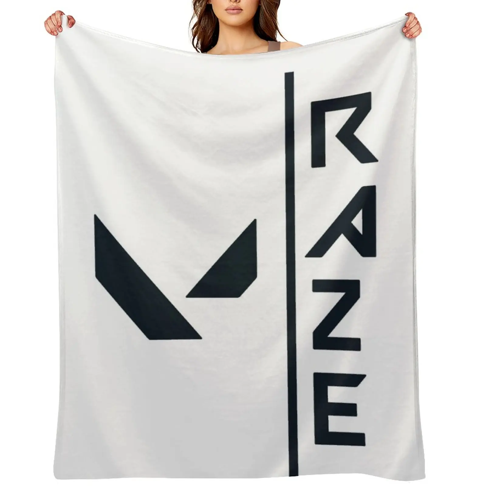 بطانية رمي Valorants Raze، بطانيات أرائك مزخرفة حرارية