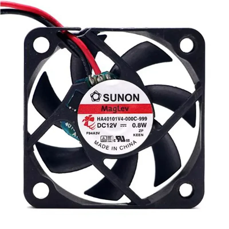 for SUNONO HA40101V4-000C-999 4010 12V 0.8W Cooling Fan for Hard Disk Video Recorder DVR NVR Silent Replacement