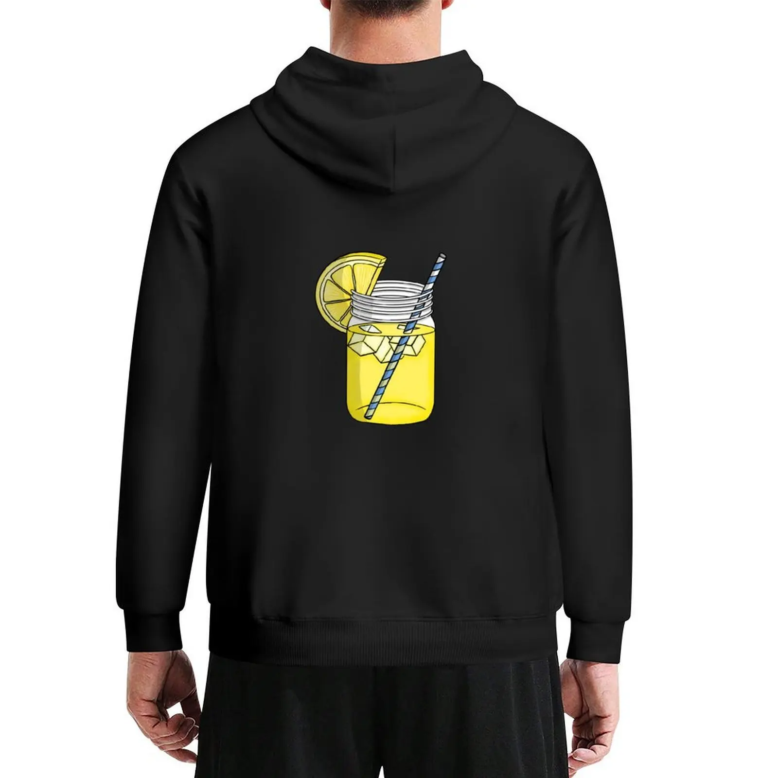 

Mason Jar Lemonade Hoodie graphic t shirts men mens clothes men's autumn clothes men's winter sweater new hooded tee