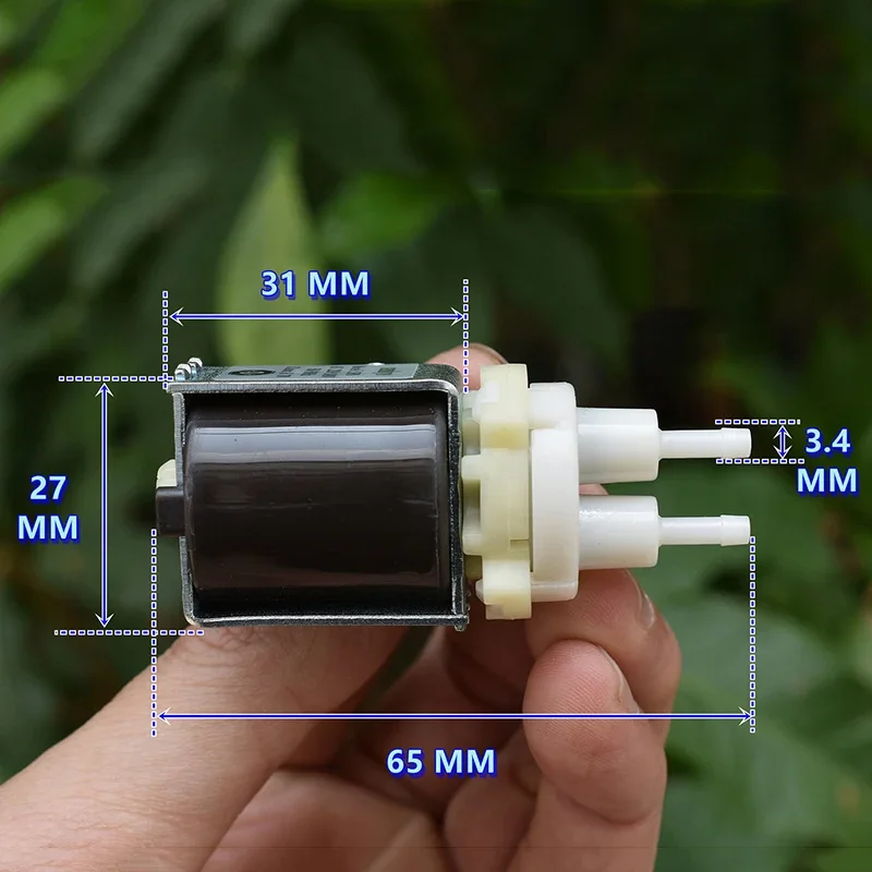 SPD 7W Electromagnetic Plunger Water Suction Piston Pump Handheld Iron Steam Machine Self-Priming for 220V-240V AC Irons