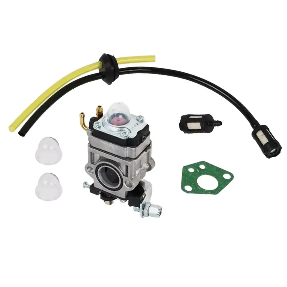 Carburetor for 43cc 49cc 52cc Brush Cutter and Chainsaw Featuring Essential Accessories for Complete Installation