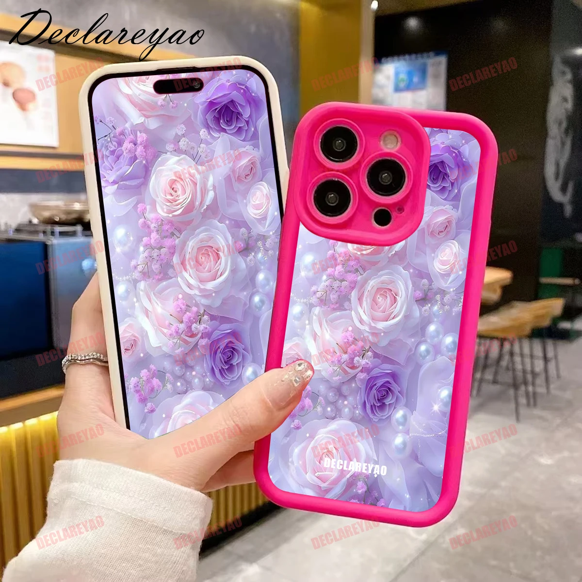DECLAREYAO ماتي بولي TPU سليم غطاء ناعم ل VIVO لايت X200 X100S Y17S S19 V11 iQOO Y200 Y02S Y29 Y36 SE Y1 حافظة سيليكون مقاومة للصدمات