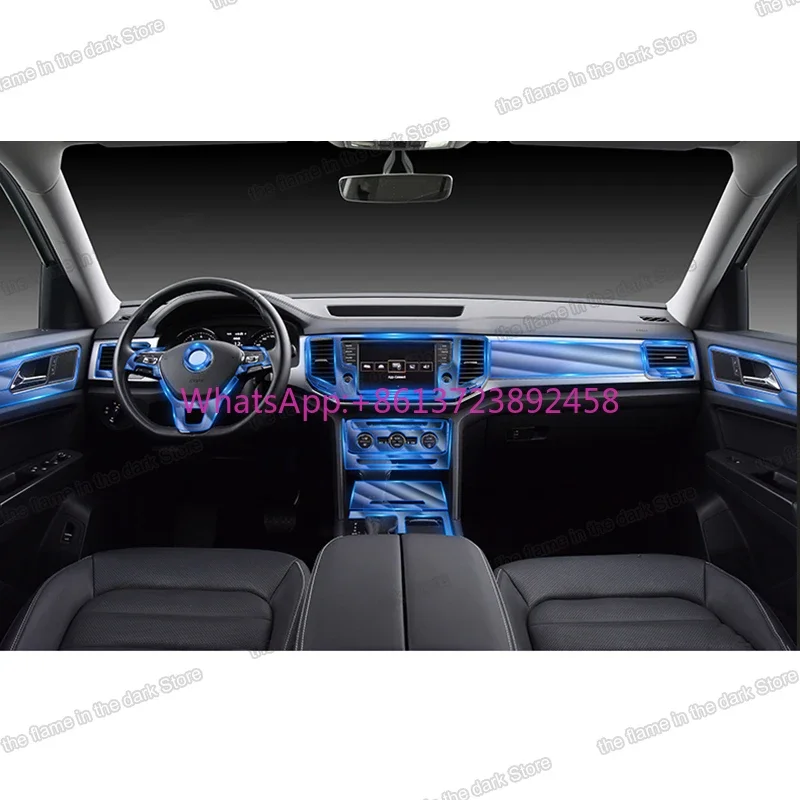

Transparent TPU Car Interior Protective Film Gear HD Sticker for volkswagen vw Atlas Teramont Gps Navigation 2017-2020
