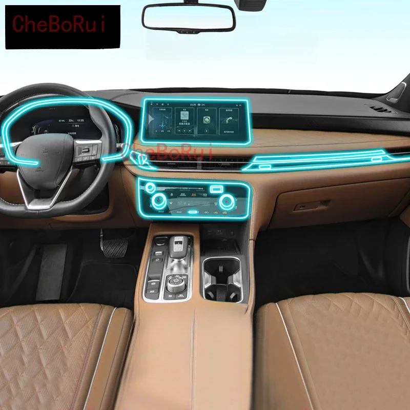 

Прозрачная защитная пленка для салона автомобиля INFINITI QX60 2018-2022 2023, аксессуары для ремонта от царапин