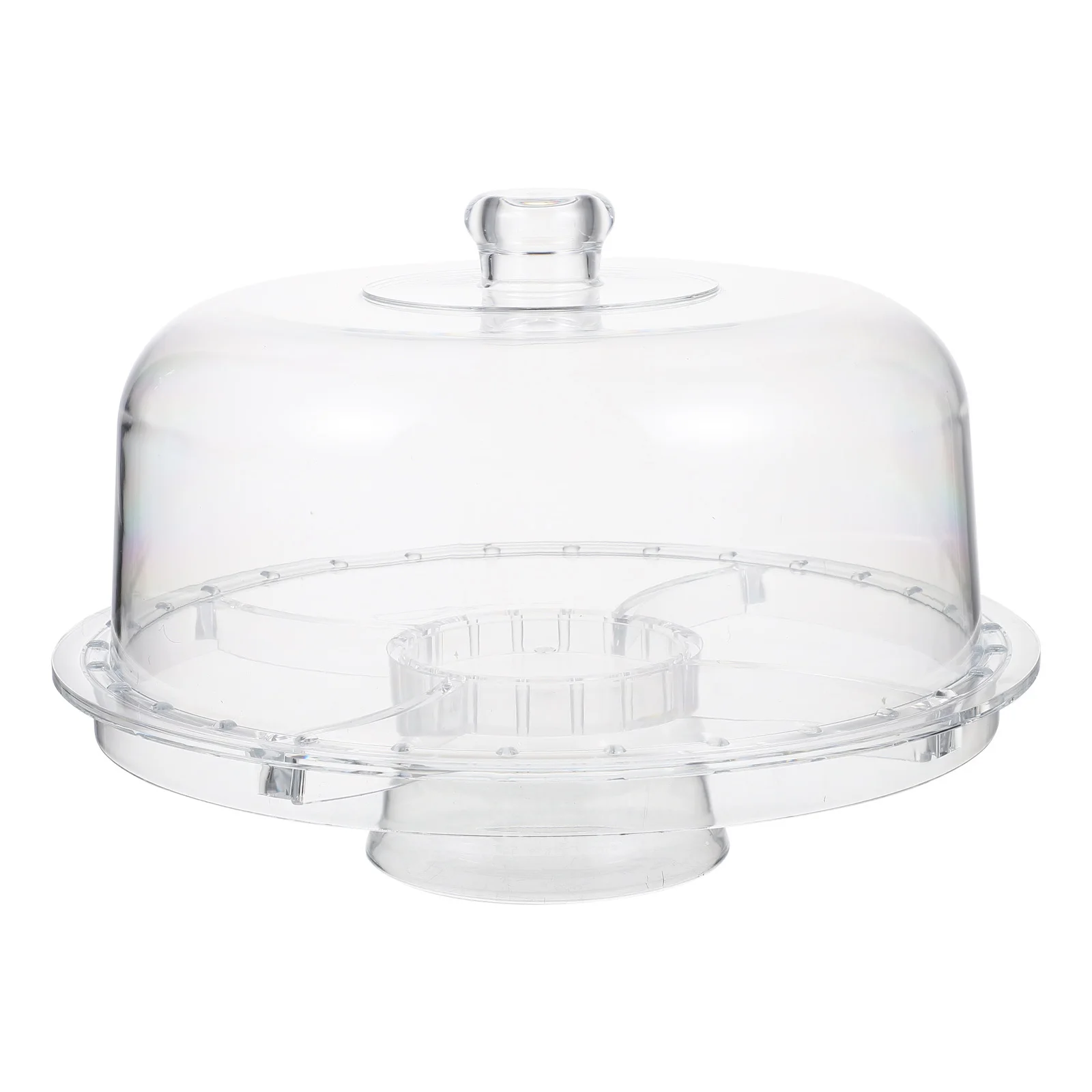 

1 set 1 Set Fruit Plate Cake Display Stand Acrylic Dessert Serving Tray Party Table Decor Snack Display Rack Footed Cake Base