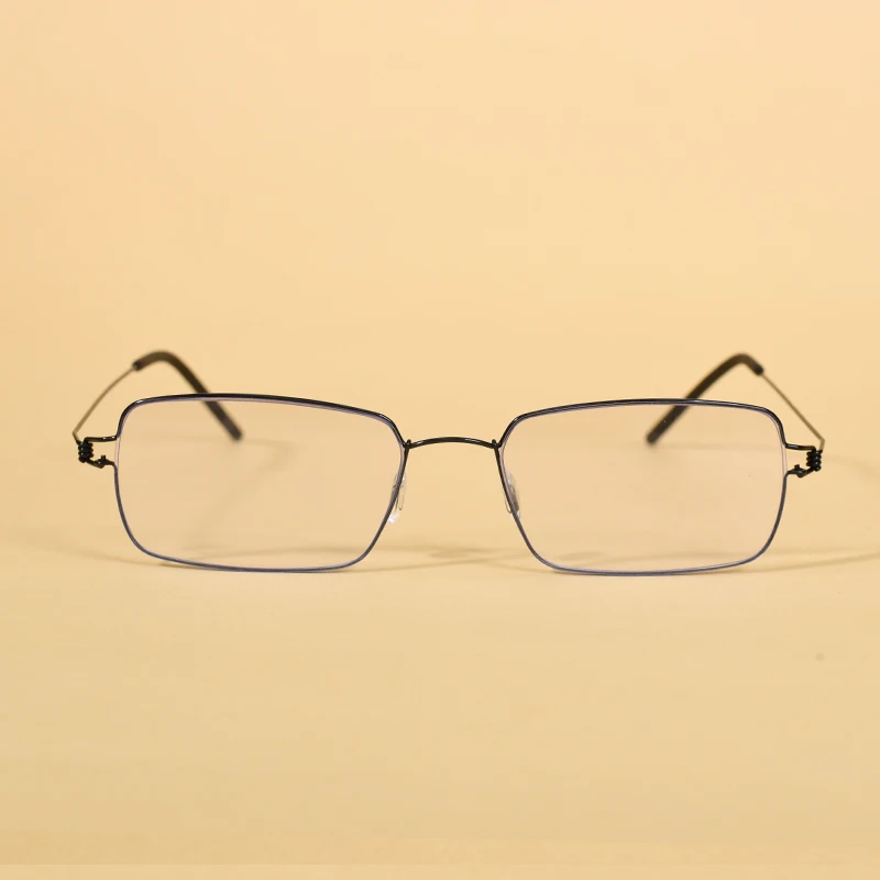 Superleichte Lesebrille für Herren, blaues Licht blockierendes Brillengestell, schraubenlose Brillen + 100 + 200 + 300 – Detail 3