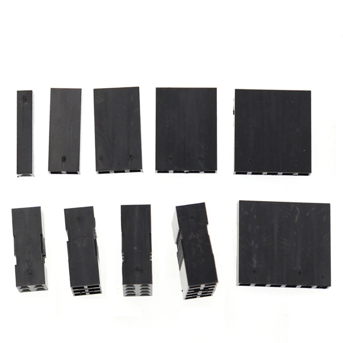 HOT 620 buah konektor Dupont 2.54mm, kabel Jumper Dupont kawat Header Pin Kit perumahan, konektor Terminal Pin pria + wanita