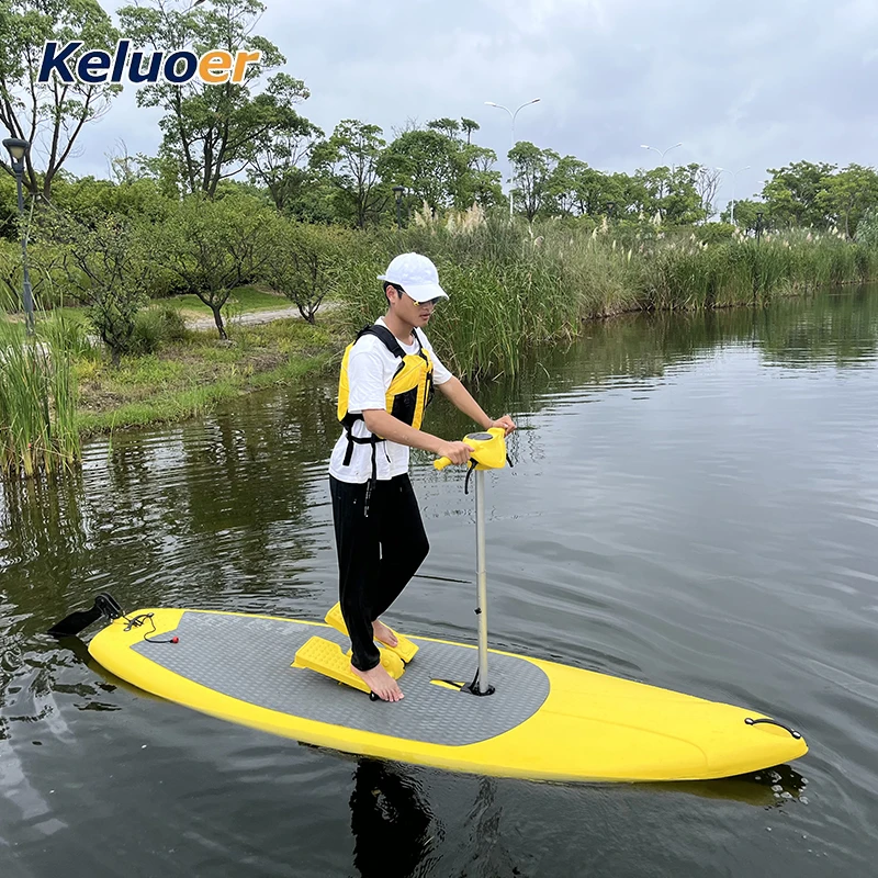 Stand Up Surfboard com sistema Foot Drive, equipamento desportivo aquático, bicicleta