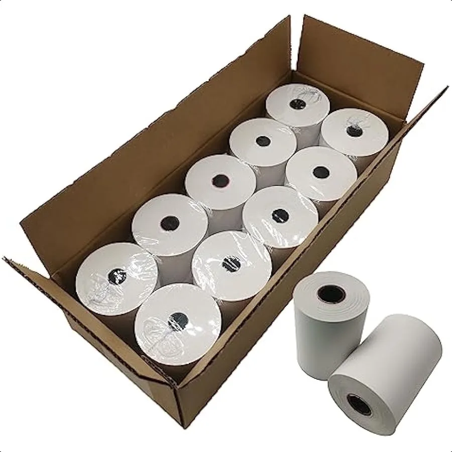 

10 Rolls 3 1 8 x 230 Thermal Paper Rolls BPA Free Thermal Receipt Paper Rolls 3.125 inch Wide and 230 ft Long Per Thermal Paper
