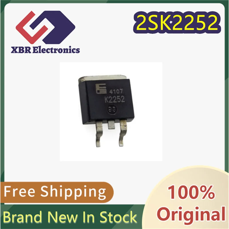 

(10/50 pieces) K2252 2SK2252 TO263 MOSFET Surface Mount Transistor Brand New Genuine Original
