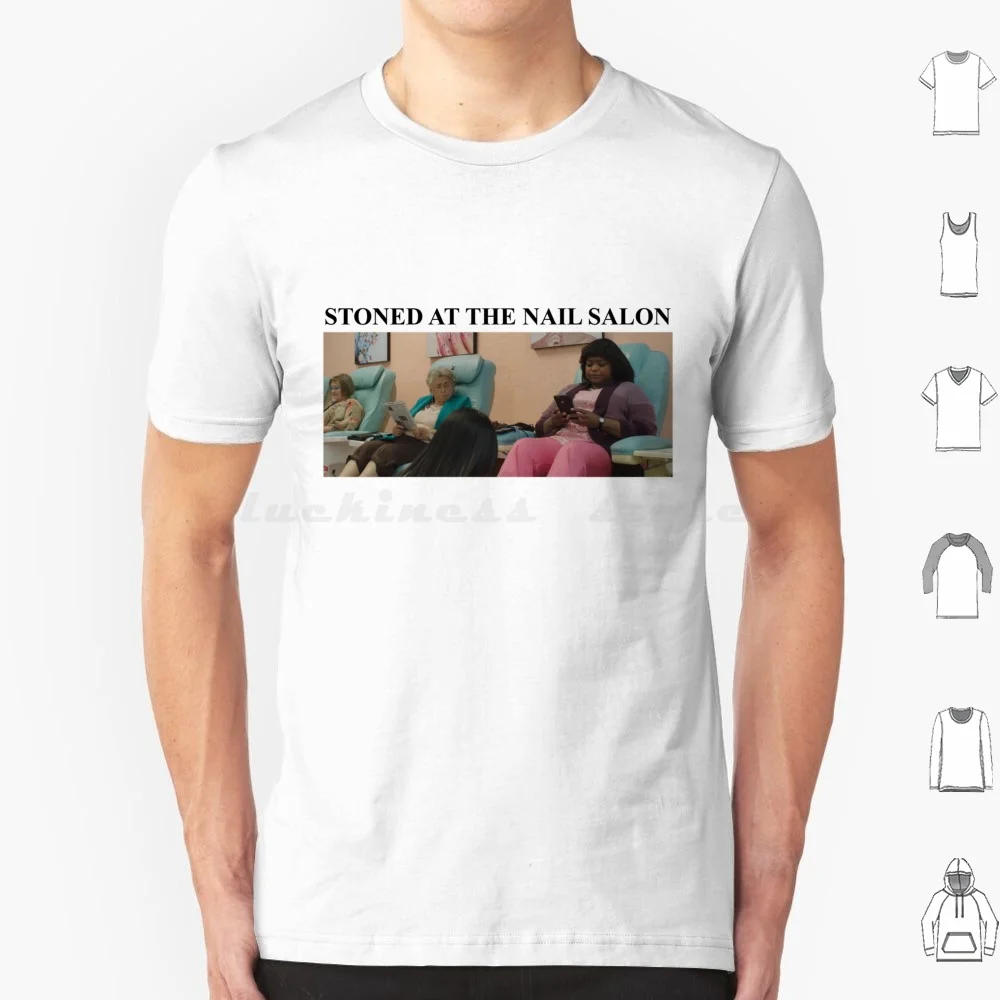 Camiseta apontada en el salón de uñas, camiseta fresca de algodón 6xl, película Ma Ma 2019 Octavia Spencer Lorde, energía Solar, Melodrama aponjado en