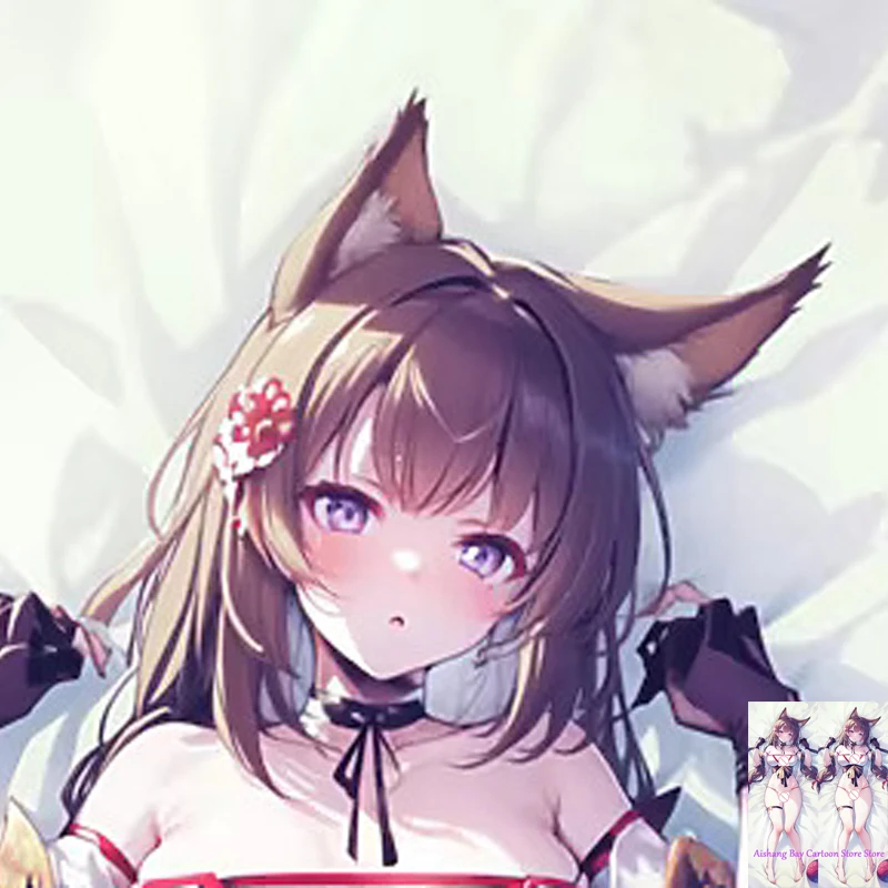 

Anime Dakimakura Pillow Azur Lane 2-Side Print Pillowcase Hugging Body Cushion Cover Otaku Waifu