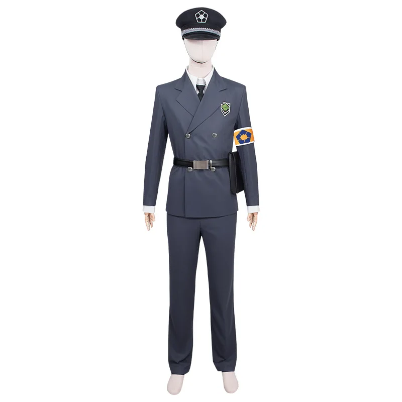 Anime BLUE LOCK Isagi Yoichi Chigiri Hyoma Cosplay Costume Prison Guard Uniform Full Set Mikage Reo RolePlay Halloween Party