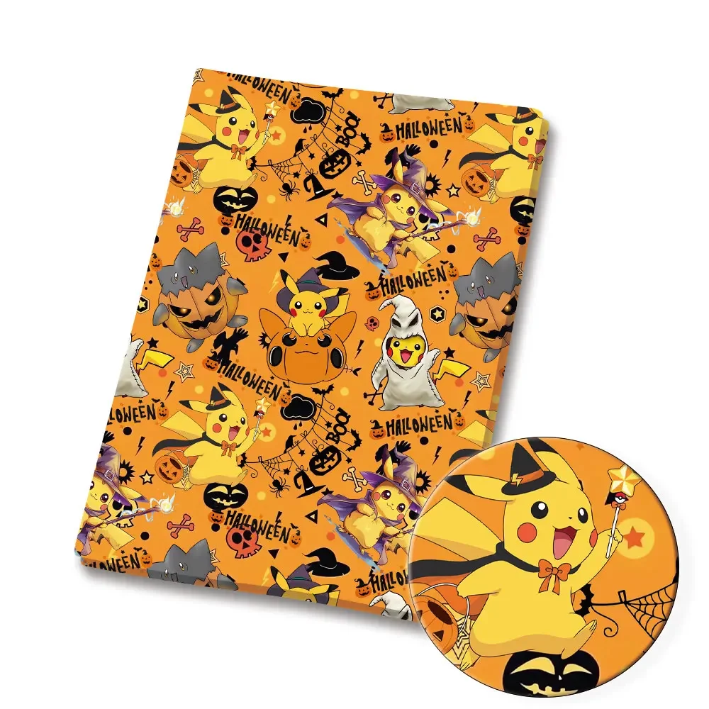 Pokemon Cartoon Fabric 140*50Cm Handgemaakte Naaien Patchwork Quilting Baby Jurk Home Sheet Bedrukte Stof Naaien Kids