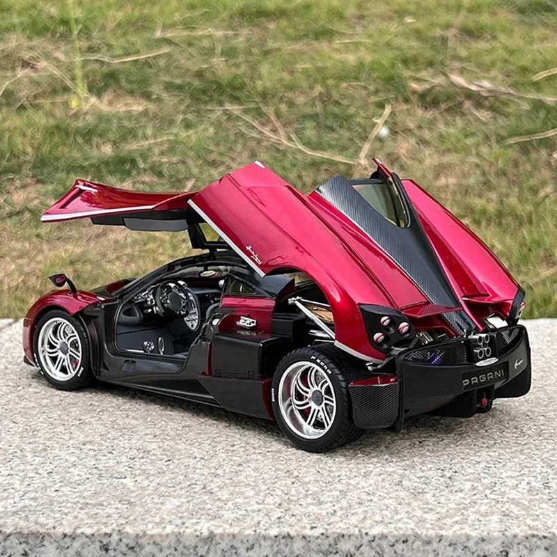 1/18 FOR Pagani Huayra Roadster Supercar Car Metal Diecast Model Car Simulation Boy Toys Gifts Ornament Collection