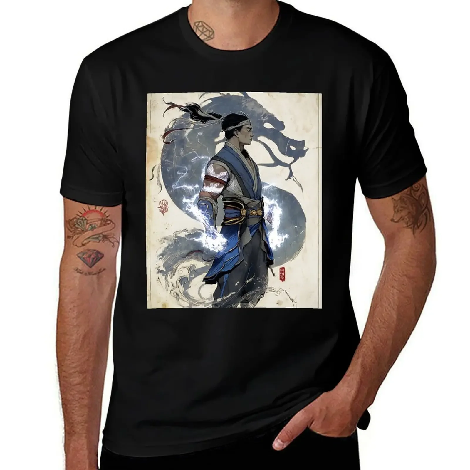 

Classic Liu Kang MK T-Shirt funny meme t-shirts for a boy tshirts personalised mens graphic t-shirts hip hop