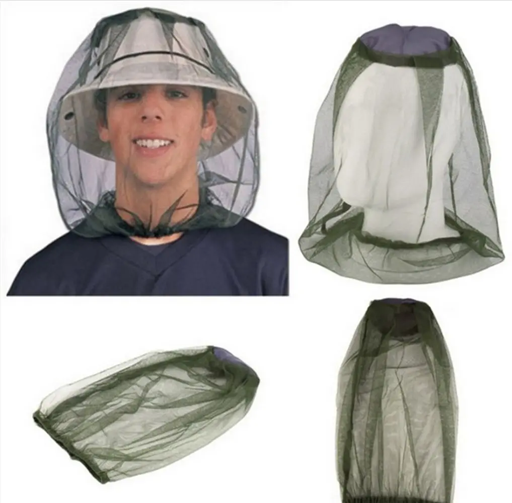 

Insect Bee Protection Men Women Repellent Protection Net Mesh Foldable Mosquito Hat Face Protector Head Net Fishing Cap