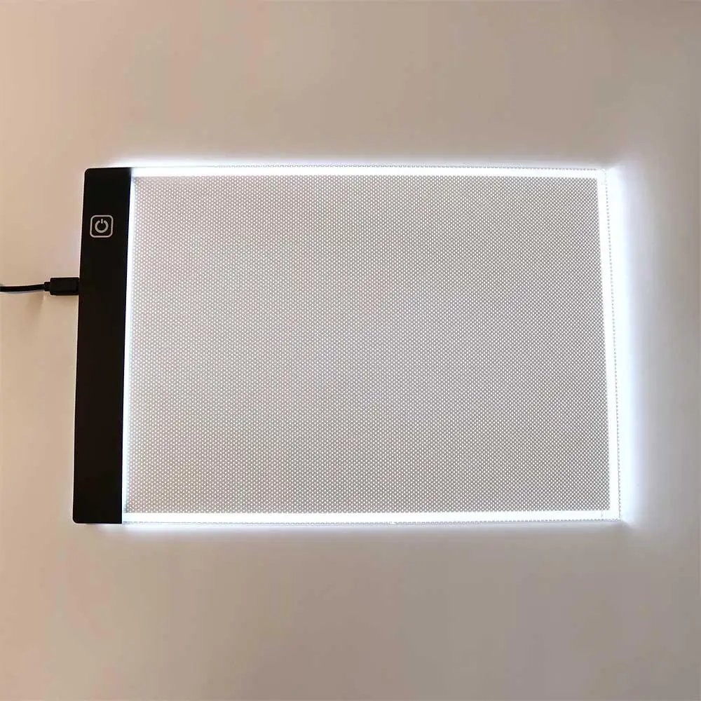 3-niveau dimbare led-tekening kopieerpad Led acryl A4 tekening kopieerpad Transparant A4 tekentafel Creatieve geschenken