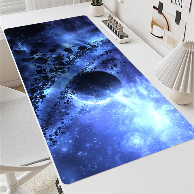 Large Mouse Pad Meteorite Planet Universe Table Mat Computer Games Office Mini Computer Laptop Computer Games Mousepad Game Work