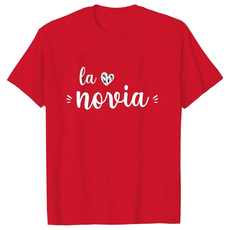 Espanhol Team Noiva T-Shirt, Bachelorette Party Tee, Tops De Chuveiro De Noiva, Amigos Noiva Esquadrão Tee, Casamento Hen Party Tops