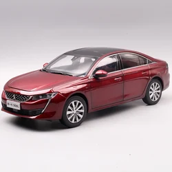 New 1:18 Peugeots 508L Alloy Car Model Diecast Metal Vehicles Car Model High Simulation Collection Childrens Toy Gift Decoration