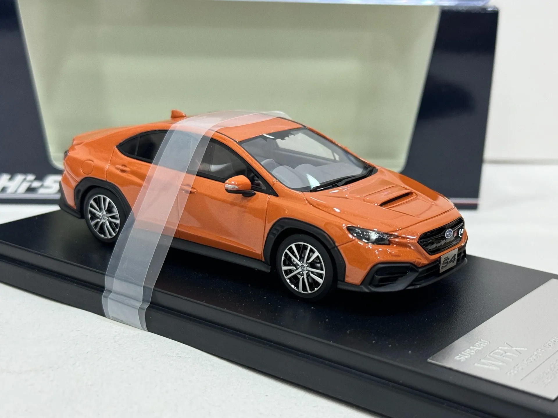 Diecast HI Story 1/43 Schaal Subaru Wrx Hars Automodel Collectible Toy Gift Souvenir Display Ornament
