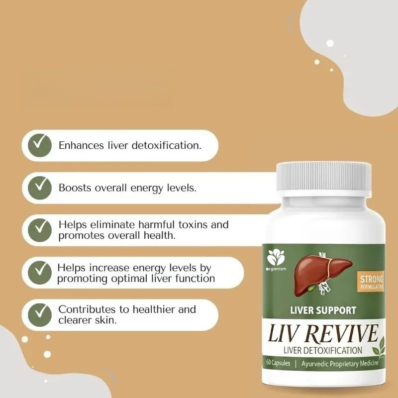 Liver cleansing and repair support | Milk thistle dandelion root herbal supplement containing 9 minerals -60 capsules