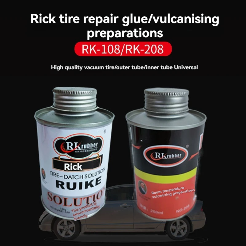 

230ml 250ml Room Temperature Vulcanizing Agent Vacuum Tire Repair Glue Cold Repair Glue Tire Repair Glue