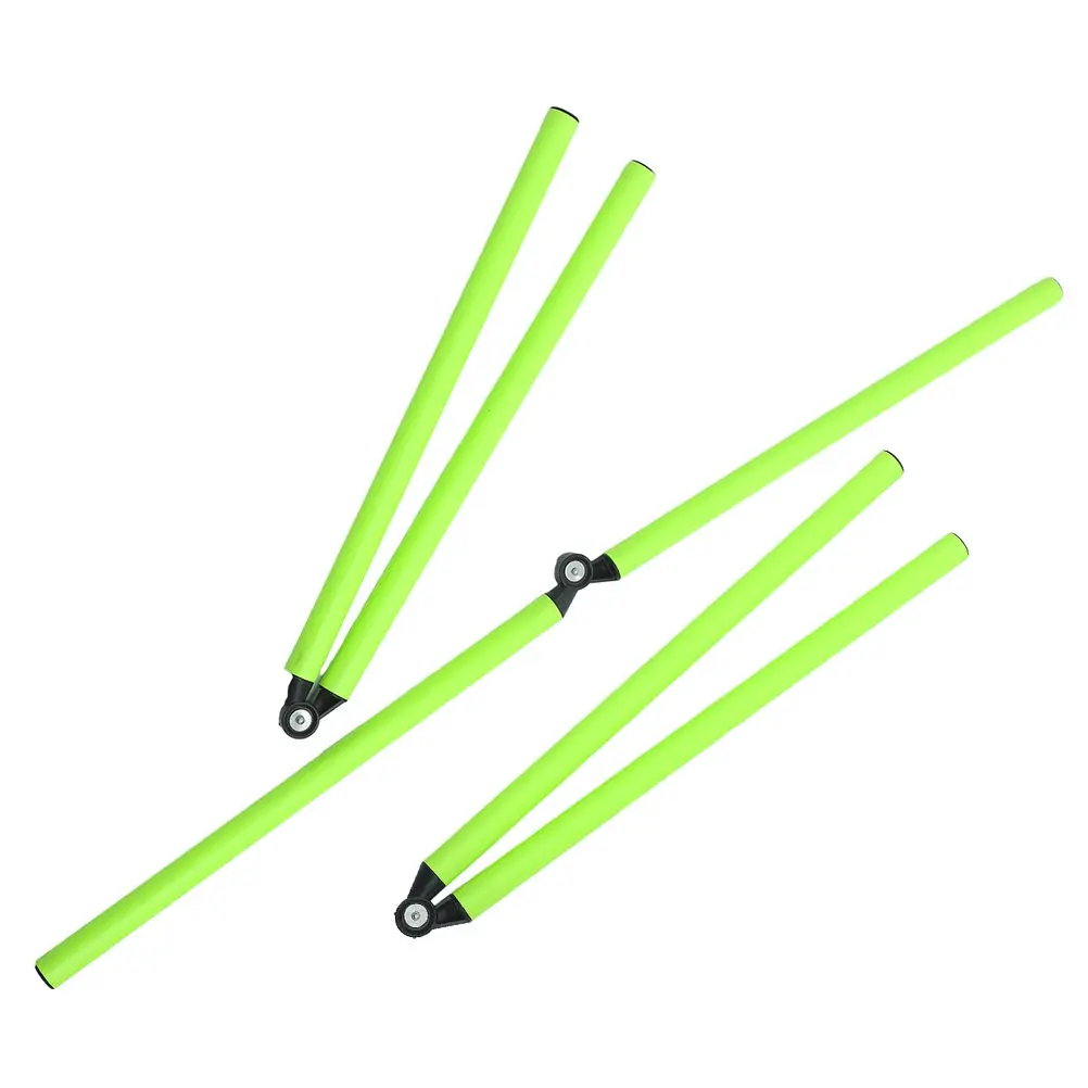 

3 шт. тренировочные стойки для футбола из ABS-пластика и алюминиевого сплава, прочное оборудование для тренировок по футболу, баскетболу и другим видам спорта.