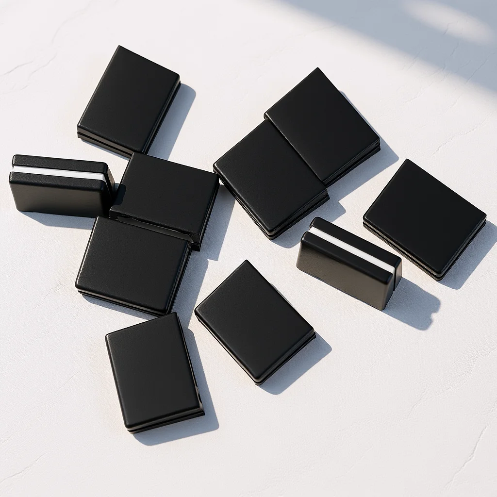 

10pcs Caps Replacement Slider Caps For Mixing Console Push Button Cap Black Abs Console Mixer Slider Fader Knob Cap Durable