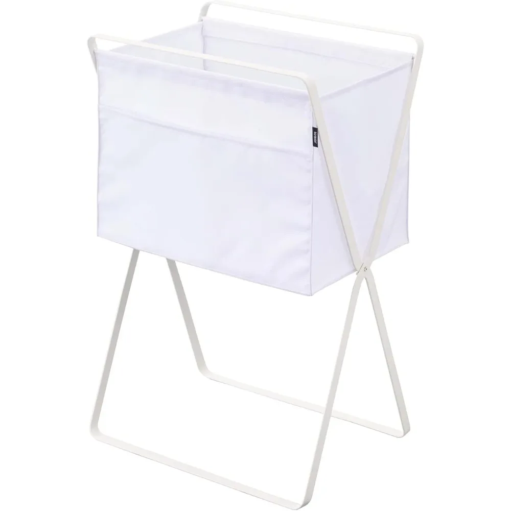 

Home Tower Space Saving Storage Hamper, 27.6" - Steel - 9.8 Gallons, 35 Liters