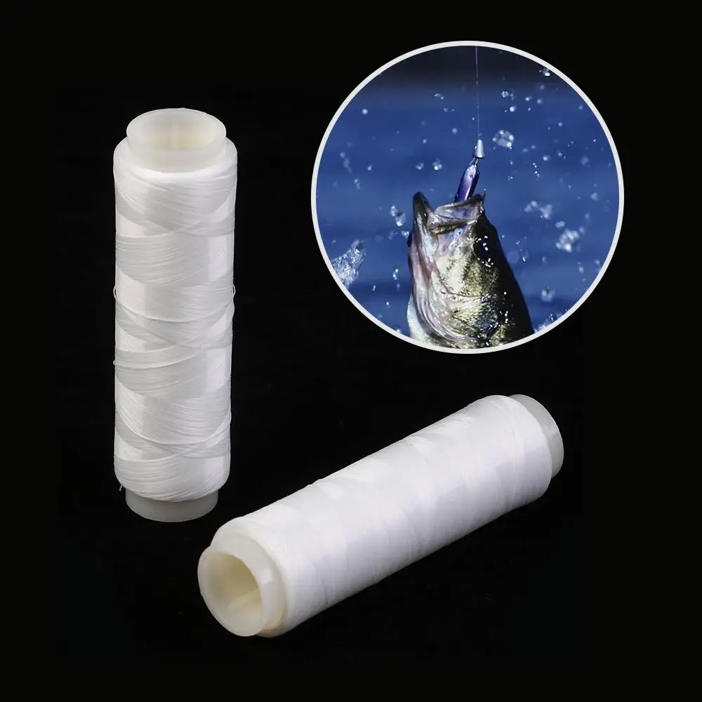 1pc PJ1/2/3/4/5 High Tensile Polyester Bait Elastic Thread Spool Sea Fishing Accessories Tackle Invisible Fishing Bait Line