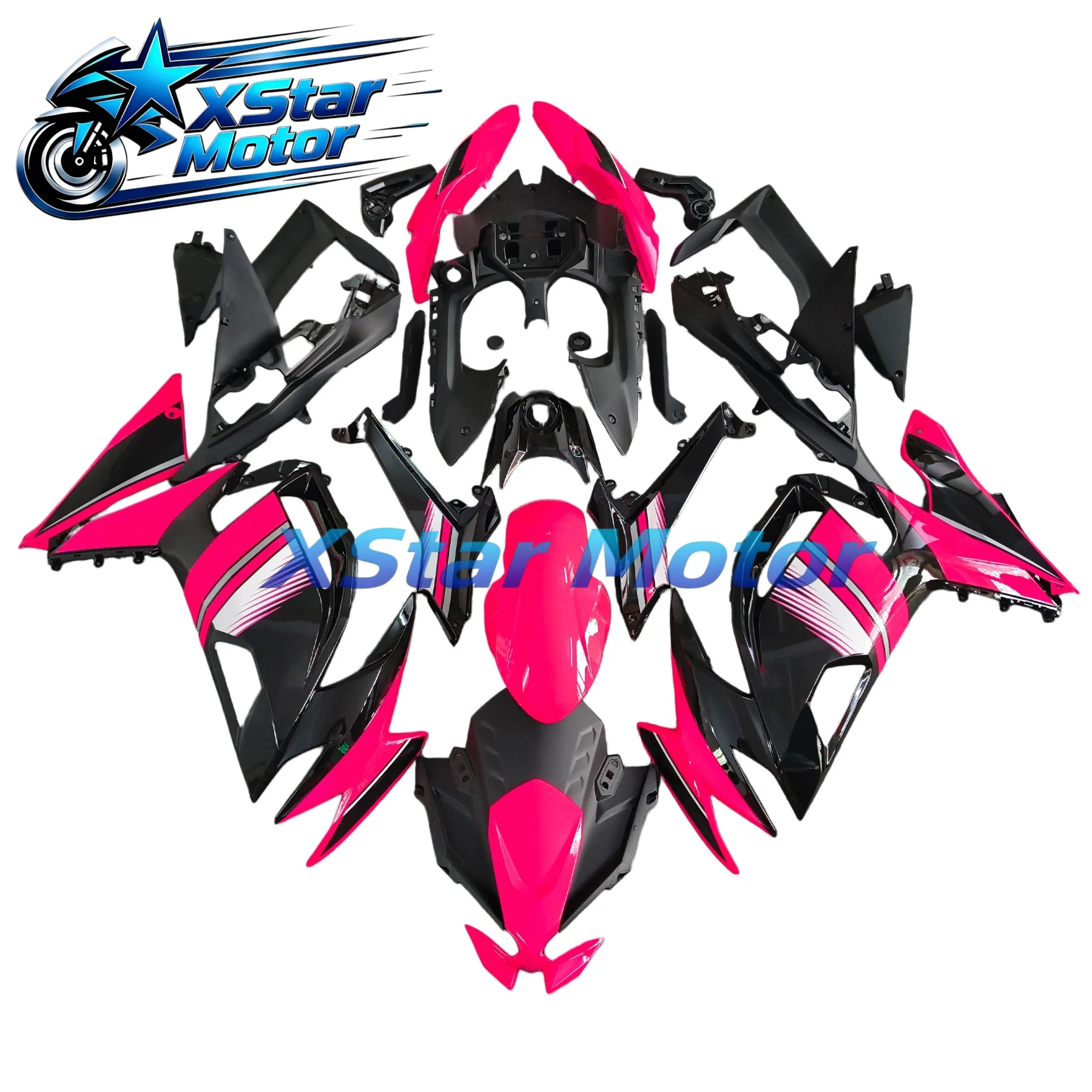 Motorcycle Full Body Kits Fairings Bodywork Carbon Fiber Painted Look For KAWASAKI NINJA 650 Ninja650 2021 2022 2023 2024 2025
