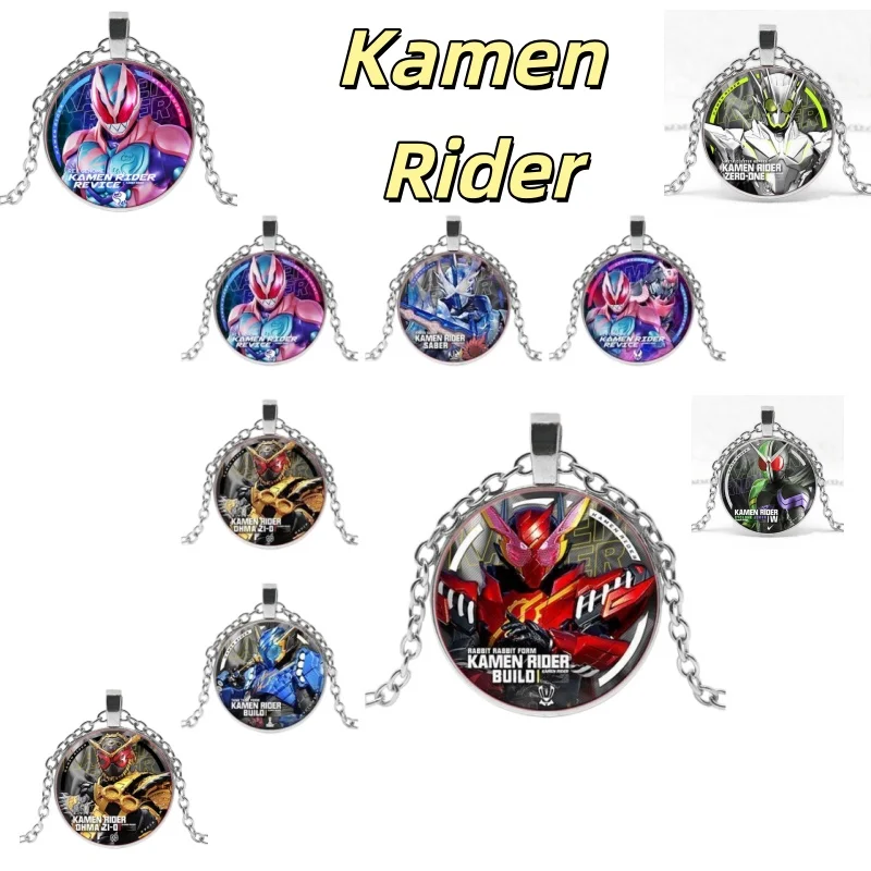 

Kamen Rider peripheral seber Blade King Sword build Anime 2D Time Gem necklace