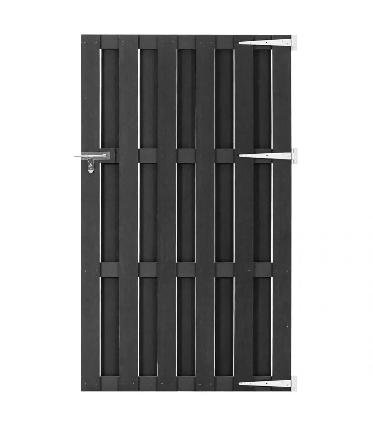 Garden doors WPC garden door gray 100x180 cm