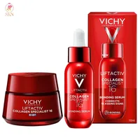 Suero Vichy Booster Acid, Reparación de la Barrera Cutánea, Hidrata, Crema Facial Hidratante Ligera, Piel Sensible, Hidratante y Reafirmante