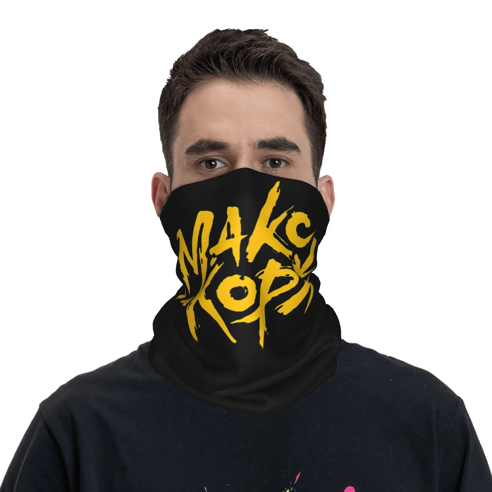 

Max Korzh Fan. Макс Кор Bandana Neck Cover Printed Face Scarf Warm Face Mask Running Unisex Adult Breathable