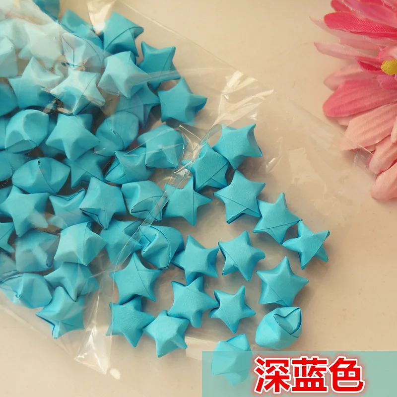 

Valentine's Gift 100PCS Lucky Paper Star Colorful Creative Gift Wedding Favors For Girl Birthday Mothers' Day Decor