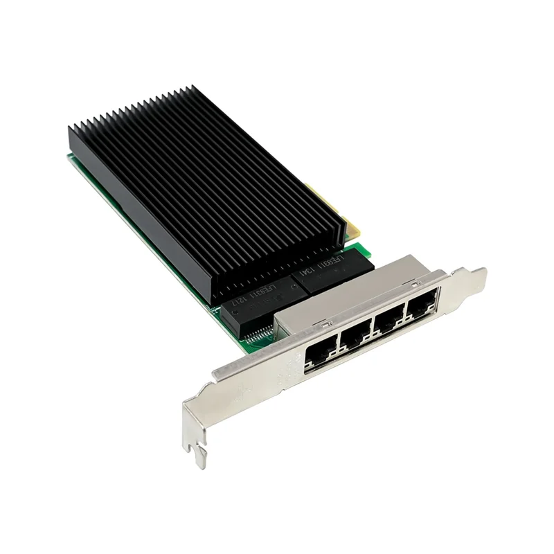 

2.5G Gigabit Network Card 4 Port RJ45 For I226 Chip PCI-E X4 Server Gigabit Ethernet NIC I226-T4 For Desktop