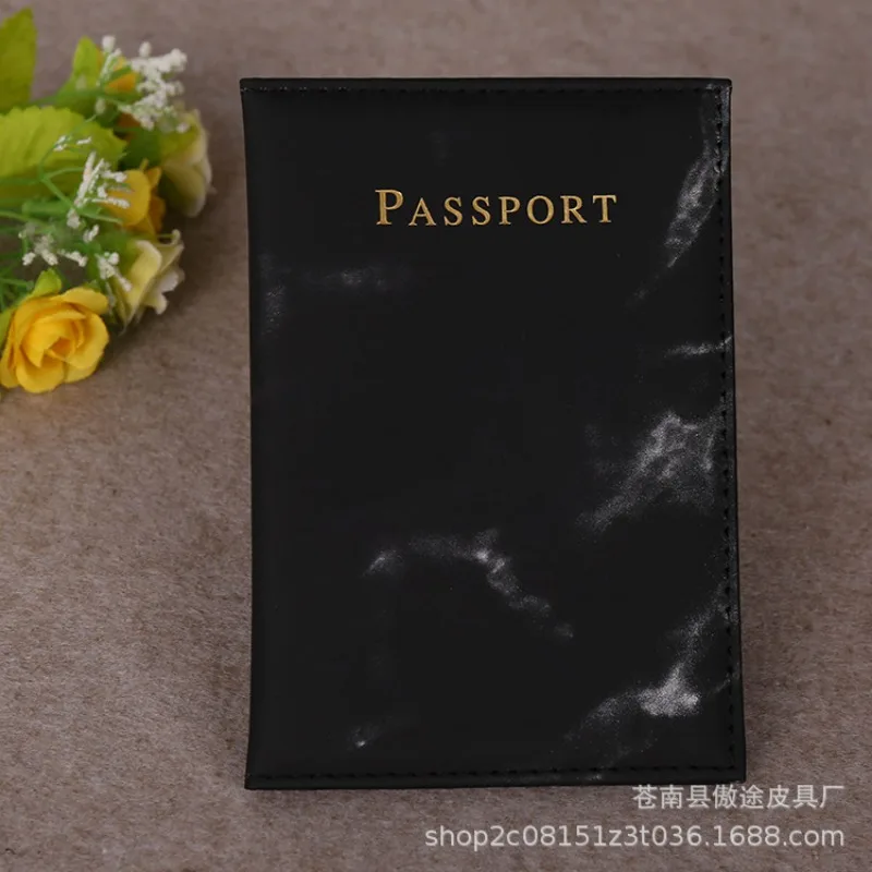 Colorful PU Passport Holder Ticket Passport Covers Travel Passport Protective Cover ID Credit Card Holder Travel Accessories