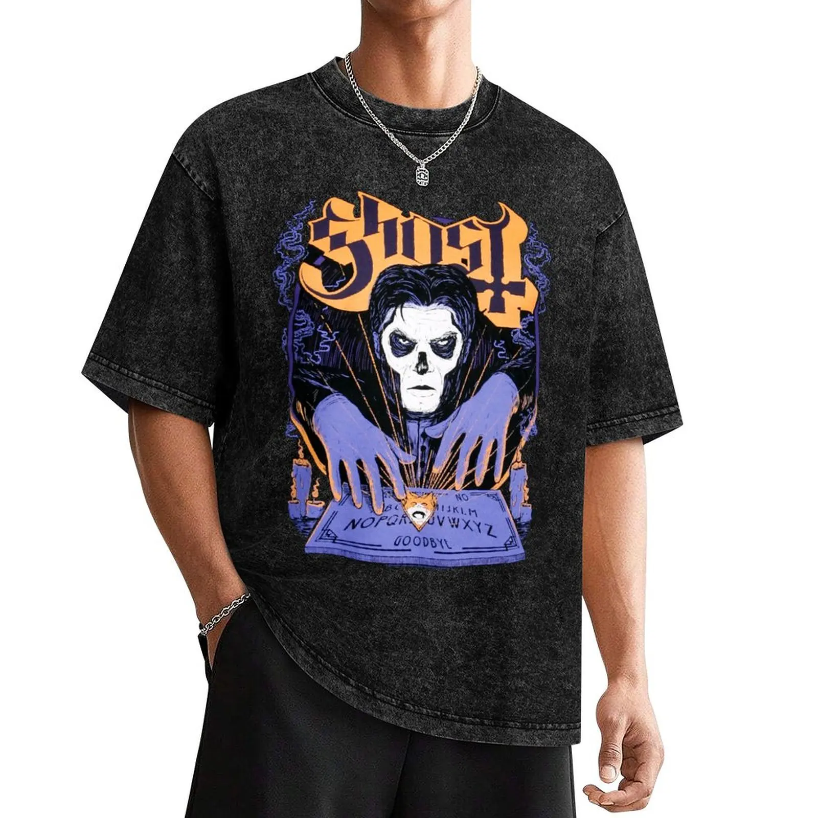 

GHOST - T-SHIRT WITCHBOARD - BLACK T-Shirt anime t shirts hippie clothes oversize t-shirts man mens shirts graphic tee