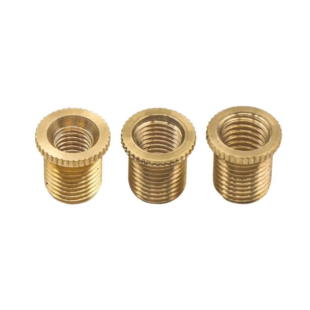 Gear Shift Knob Thread Adapter Nut Insert Kit M10x1.25 M10x1.5 M8x1.25 Universal Car Gear Shift Knob Head Thread Adapter Kit