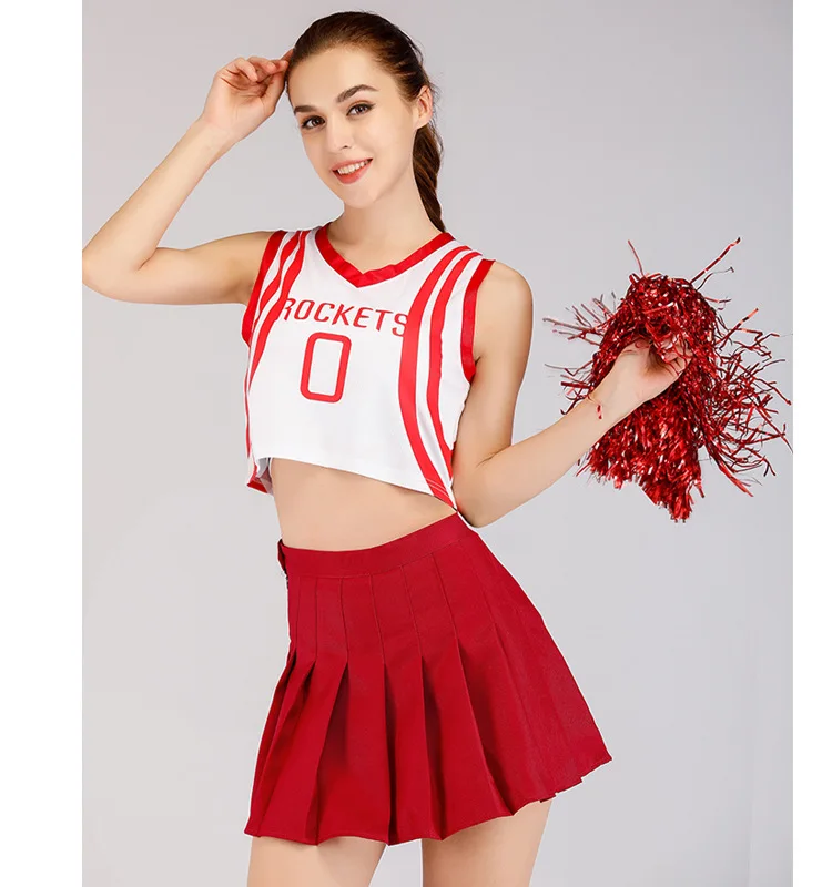 

Customized Women's Adult Fashion Sexy Basketball Baby Cheerleading Team Sports Set Dance Performance Dress Costume Belly Dance