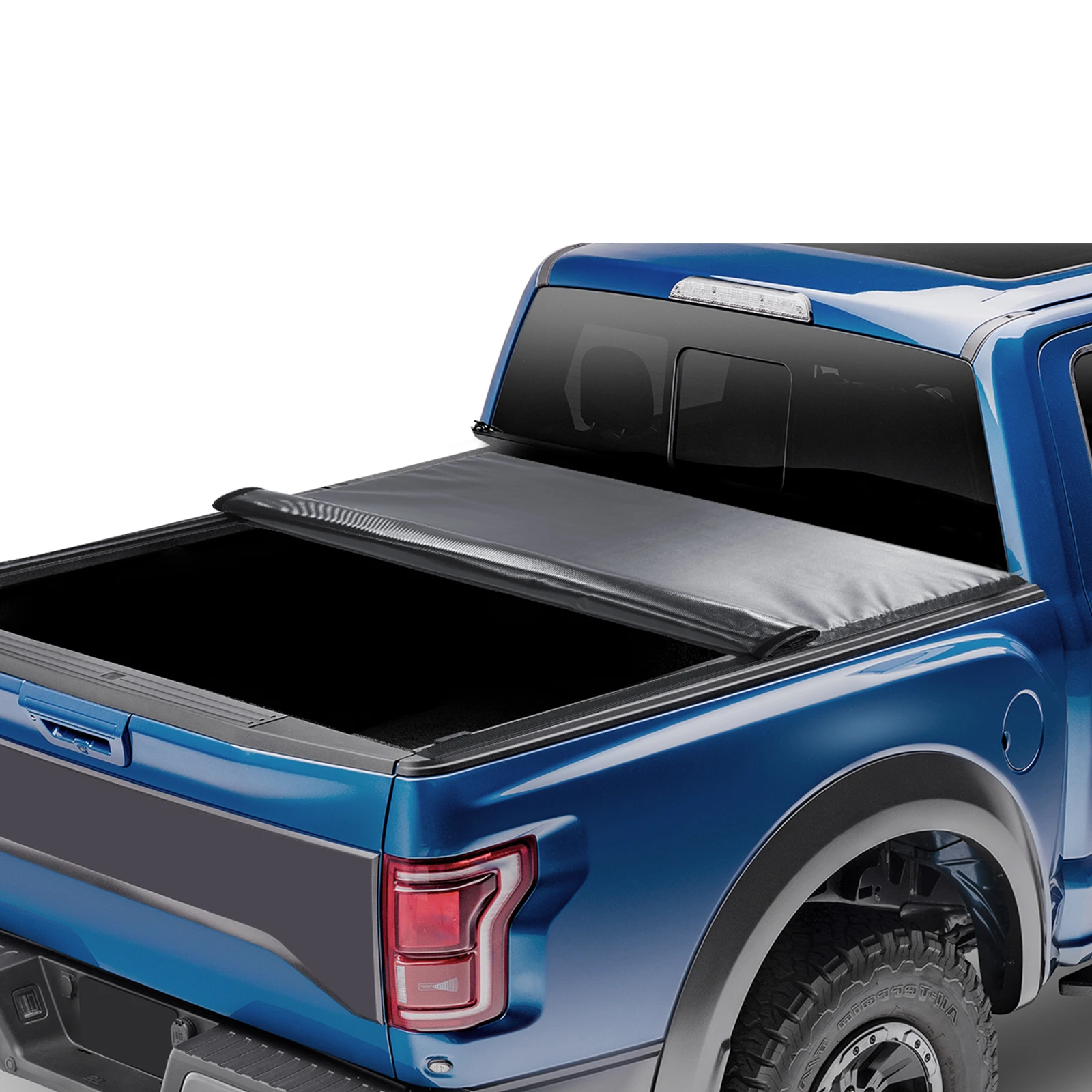 VEVOR Truck Bed Cover Roll Up Truck Bed Tonneau Cover Compatible with 2009-2024 Ford F-150 Styleside Bed for 5.5 x 5.4 ft Bed