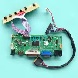 Laptop Display Screen Controller Board Fit LTN156AT23 LTN156AT24 LVDS 40-Pin 1366*768 DIY Kit VGA DVI HDMI-Compatible 15.6"