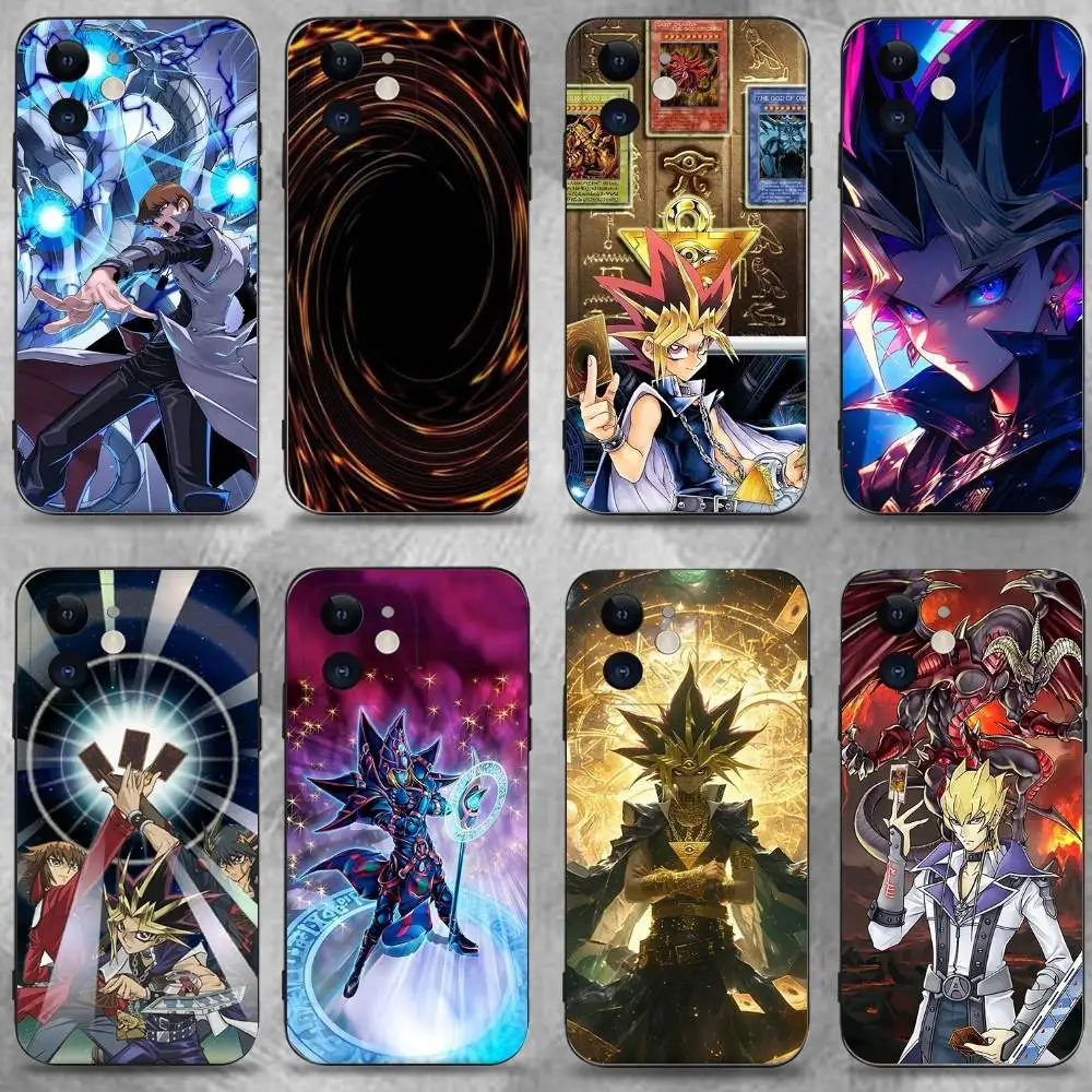 

Yu-Gi-Oh GX-X Phone Case For iPhone 17,16,15,14,13,12,11 Plus,Pro Max,XS,X,XR,SE,Mini,8,7,Soft Silicone Black Cover