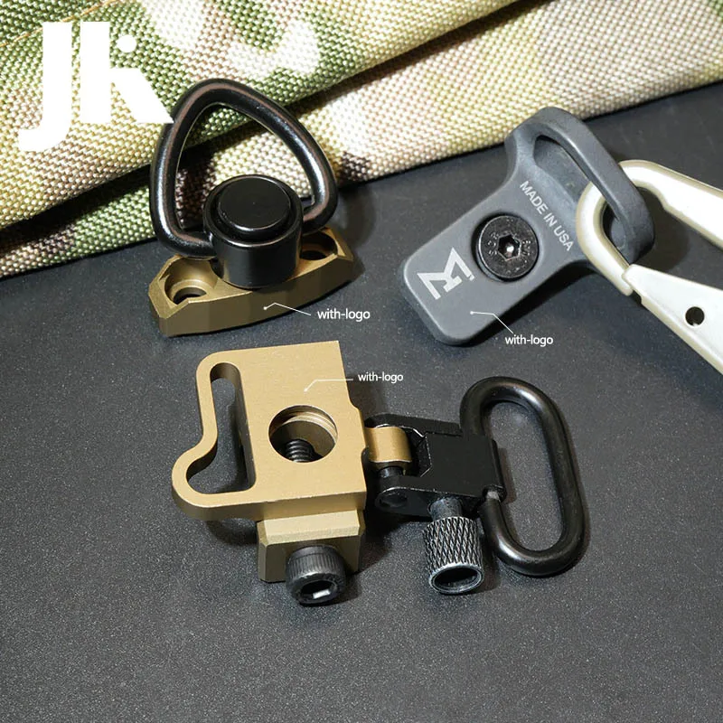 QD Sling Swivel Mount Connect Adapter Tactical Metal VTAC Rifle Shoulder Strap Quick Release Mount  For M-LOK And 20MM Rail