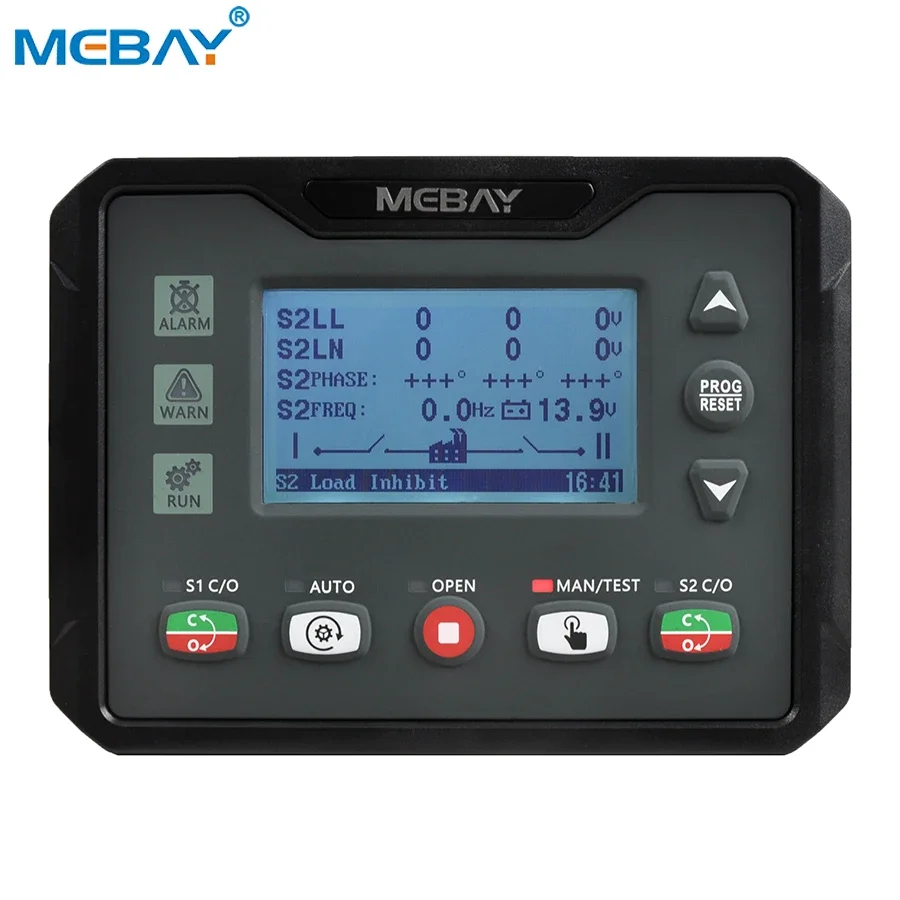 Mebay ATS420R ATS Generator Controller Dual Power Switch Controller Remote Control Module