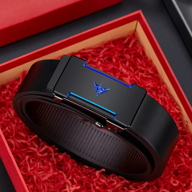 ポール自動バックルベルトメンズ本物の純粋なカーフスキン若者インナーウェアスタイル韓国トレンディな多用途パンツベルトビジネススタイル